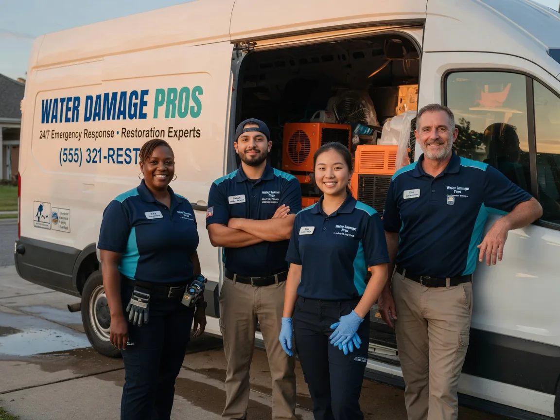 Water Damage Restoration company in Knickerbocker, TX