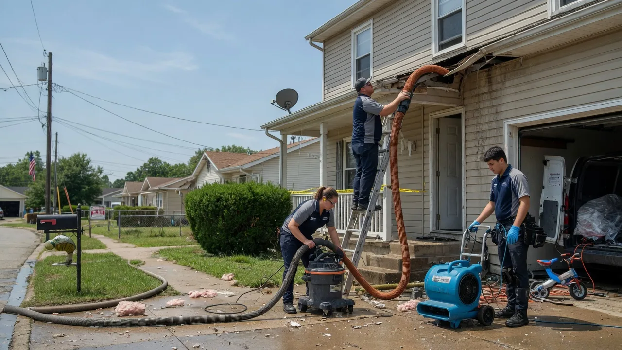 Water Damage Restoration in Knickerbocker, TX near me